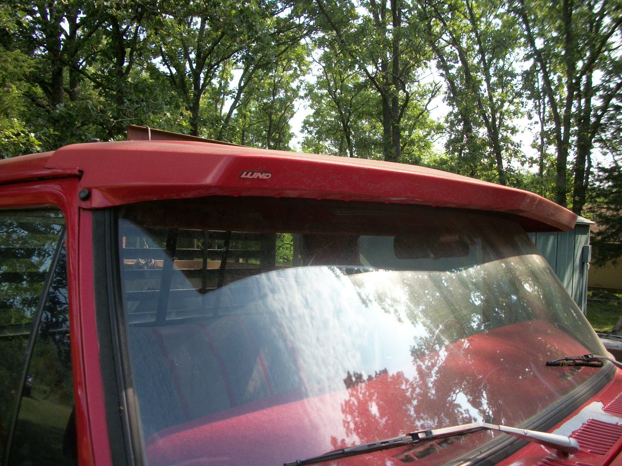 Lund Visor Mounting - Ford Truck Enthusiasts Forums