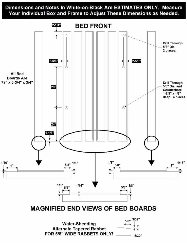 WOOD BED DIMENSIONS - Ford Truck Enthusiasts Forums