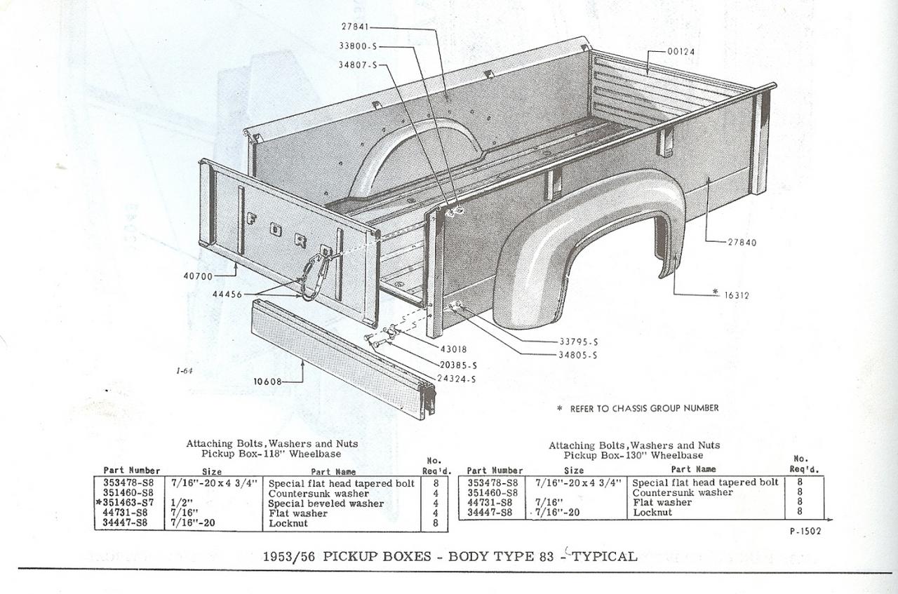 Ford Truck Bed Dimensions