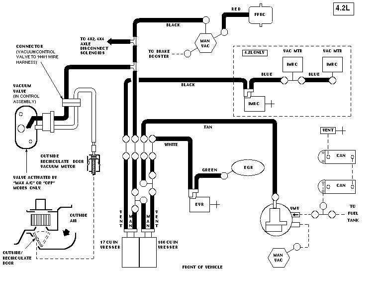 1998 Ford expedition vacuum hose diagram