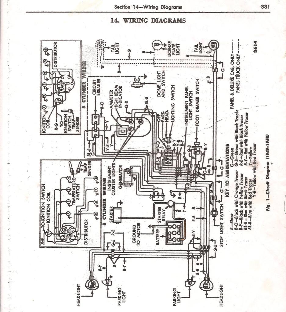 51 F1 Headlight Switch Diagram - Ford Truck Enthusiasts Forums