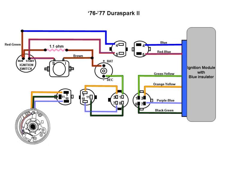 what distributor and electronic module fits a early 1974 f250 390 truck