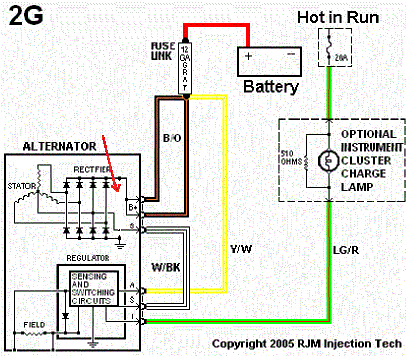 External Regulator 3 Wire Ford Alternator Wiring Diagram from www.ford-trucks.com