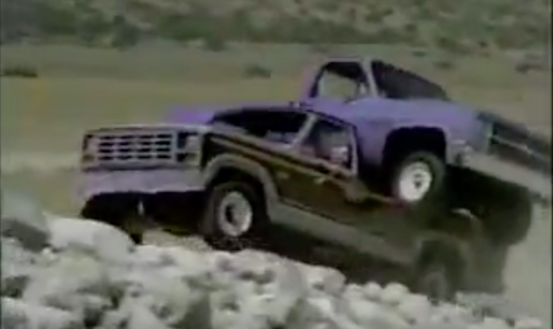 Classic ford truck commercials