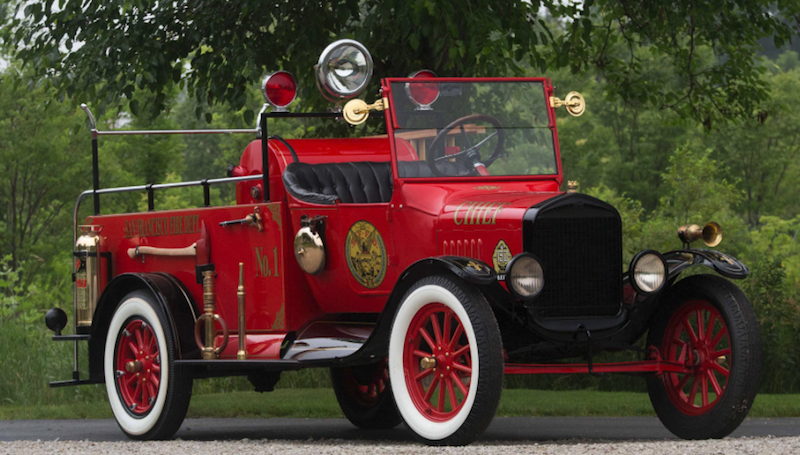 Check Out This Gorgeous 1919 Ford Fire Truck - www.speedy25.com