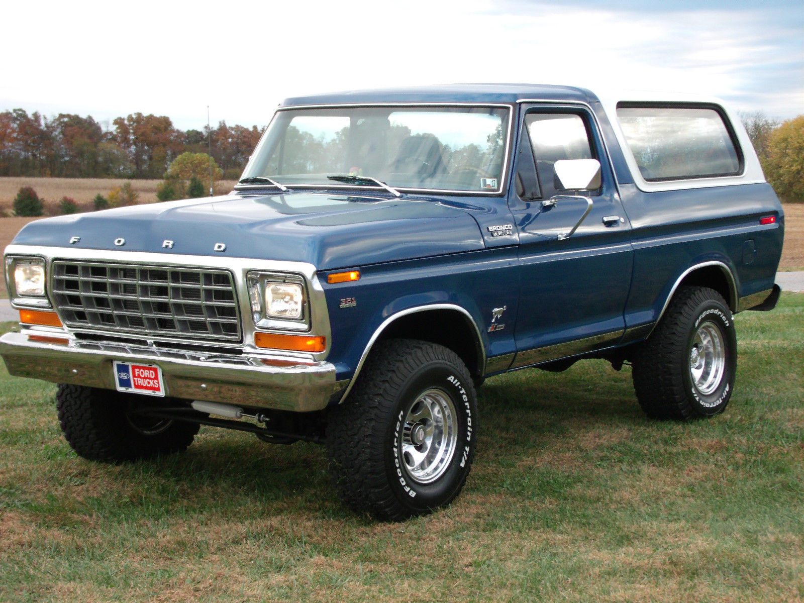 This Big Blue 1979 Ford Bronco is Waiting For You!  FordTrucks.com