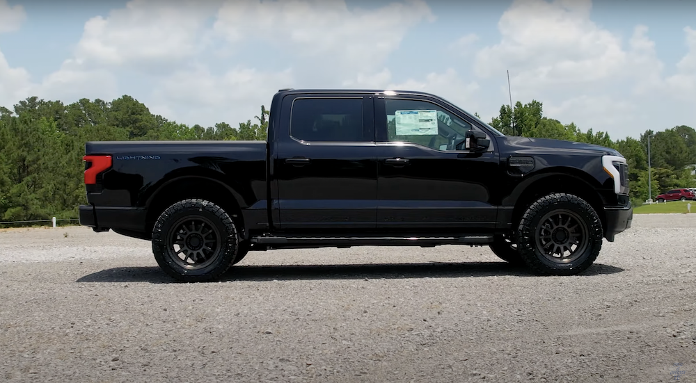 Lifted Ford F-150 Lightning