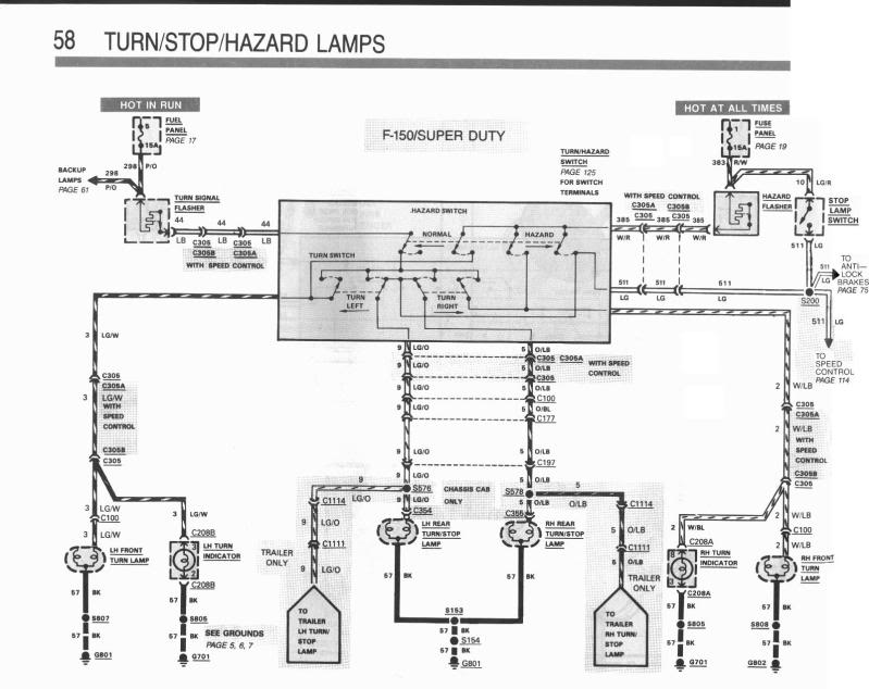 turn Signal issue on passenger side - Ford Truck ... 2005 sterling truck wiring diagram 