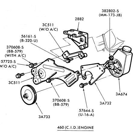 Ford F 250 460 Engine Diagram