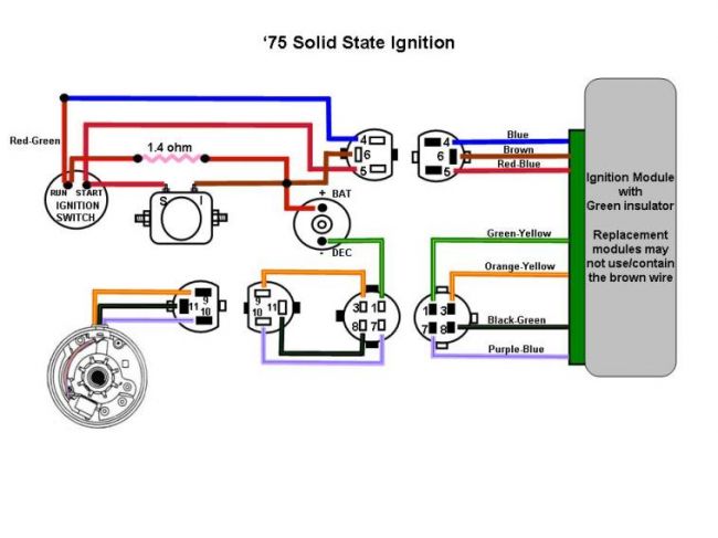 ignition control module interchange?? - Ford Truck ... ford duraspark ignition wiring diagram for a 
