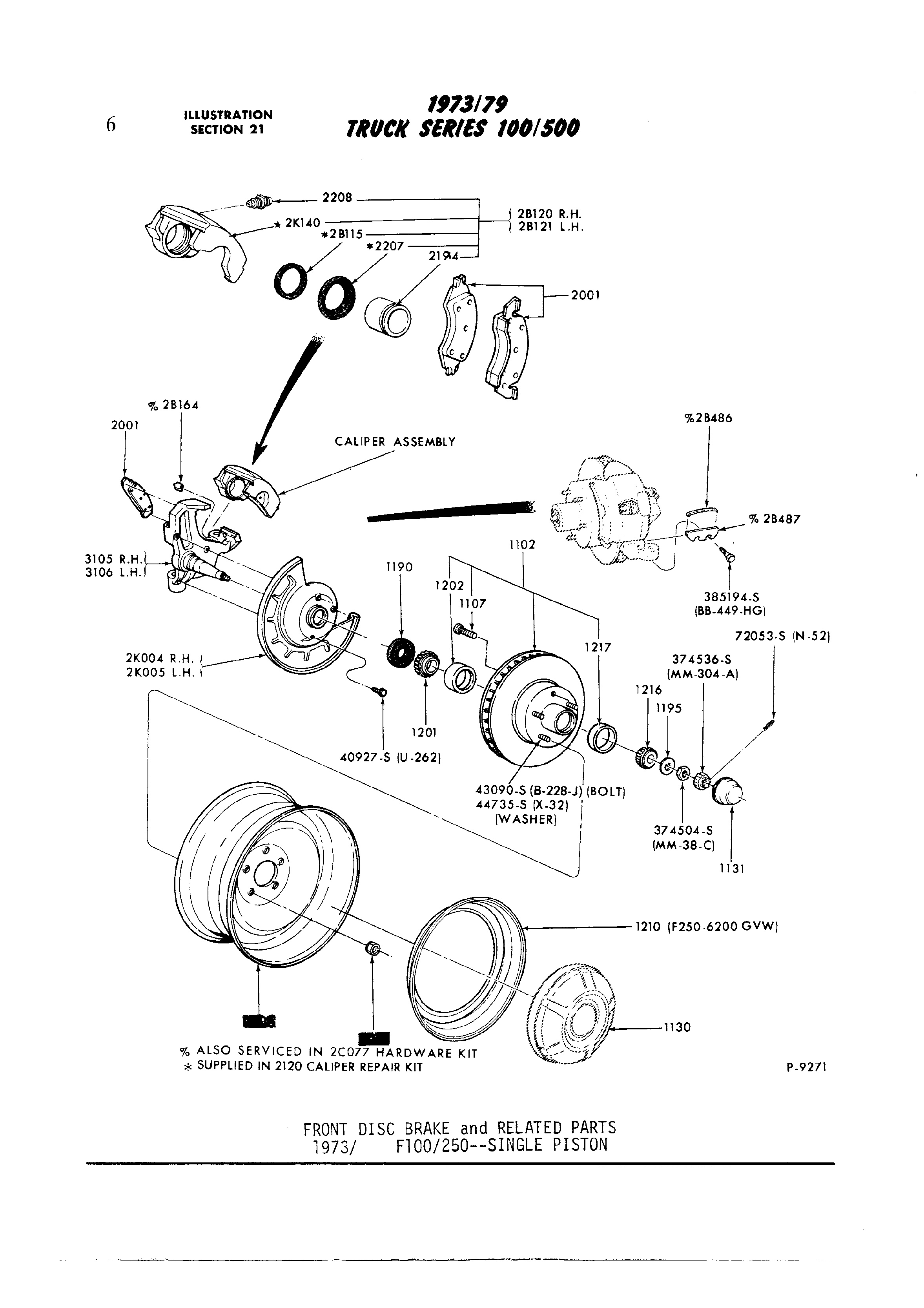 Another Dana 44 Brake Question Ford Truck Enthusiasts Forums