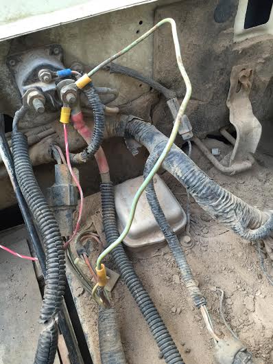 What are these wires?? (possible burned up fusible link ... 1989 ford ranger wiring diagram 