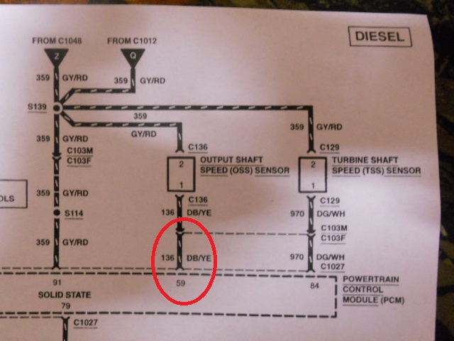 ford engine code p0720