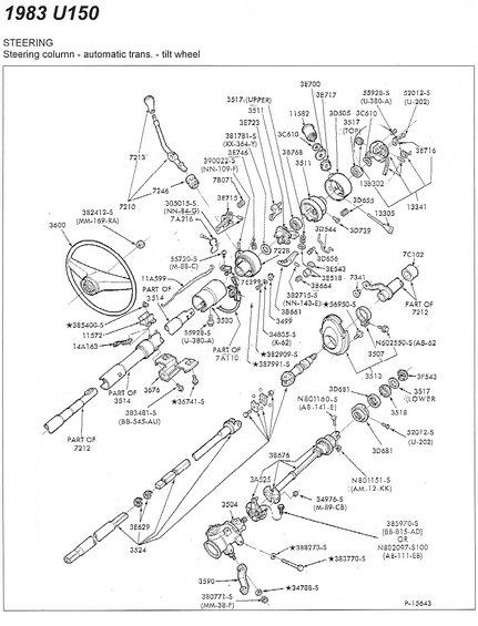 Loose gear selector non tilt - Ford Truck Enthusiasts Forums 57 chevy ignition wiring diagram 