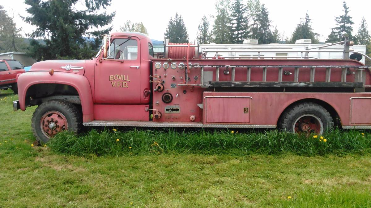 53 F800 Marmon Herrington fire truck/Seattle - Ford Truck Enthusiasts