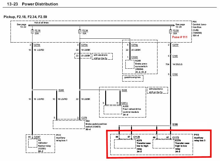 04 f350 4x4 wiring diagrams  | 1300 x 890