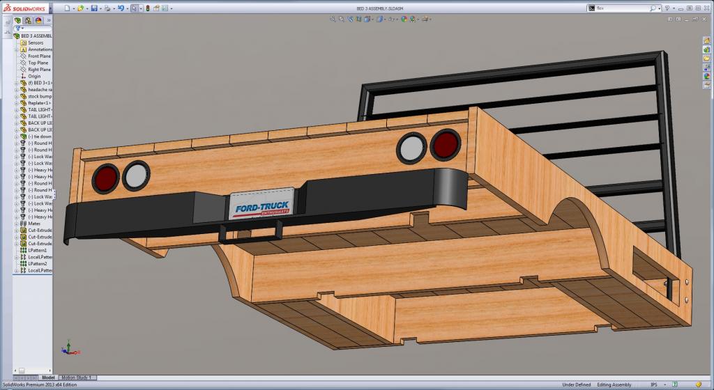 WOOD FLATBED BUILD - 3D MODEL AND CONSTRUCTION PLANS - Page 6 - Ford