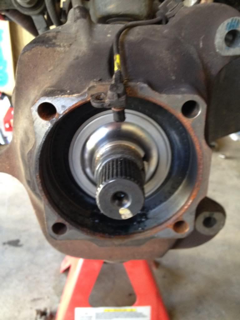 1997 f250 4x4 front rotor removal