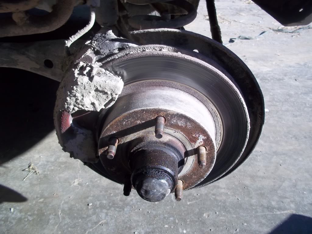 1996 f150 4x4 front rotor removal