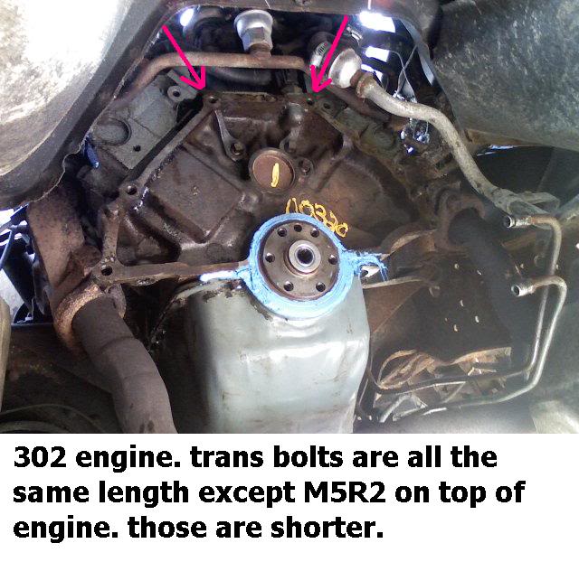 AOD to 5 speed manual transmission conversion PICS - Ford Truck
