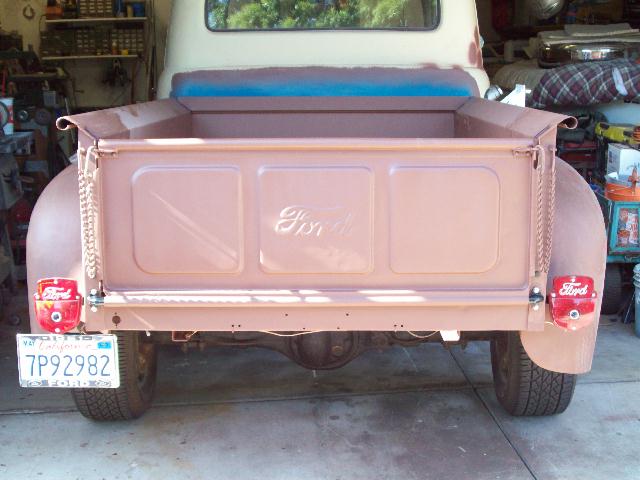 Name:  C Rear End with Tailgate in Primer, New Light and License Brackets.jpg
Views: 226
Size:  53.2 KB