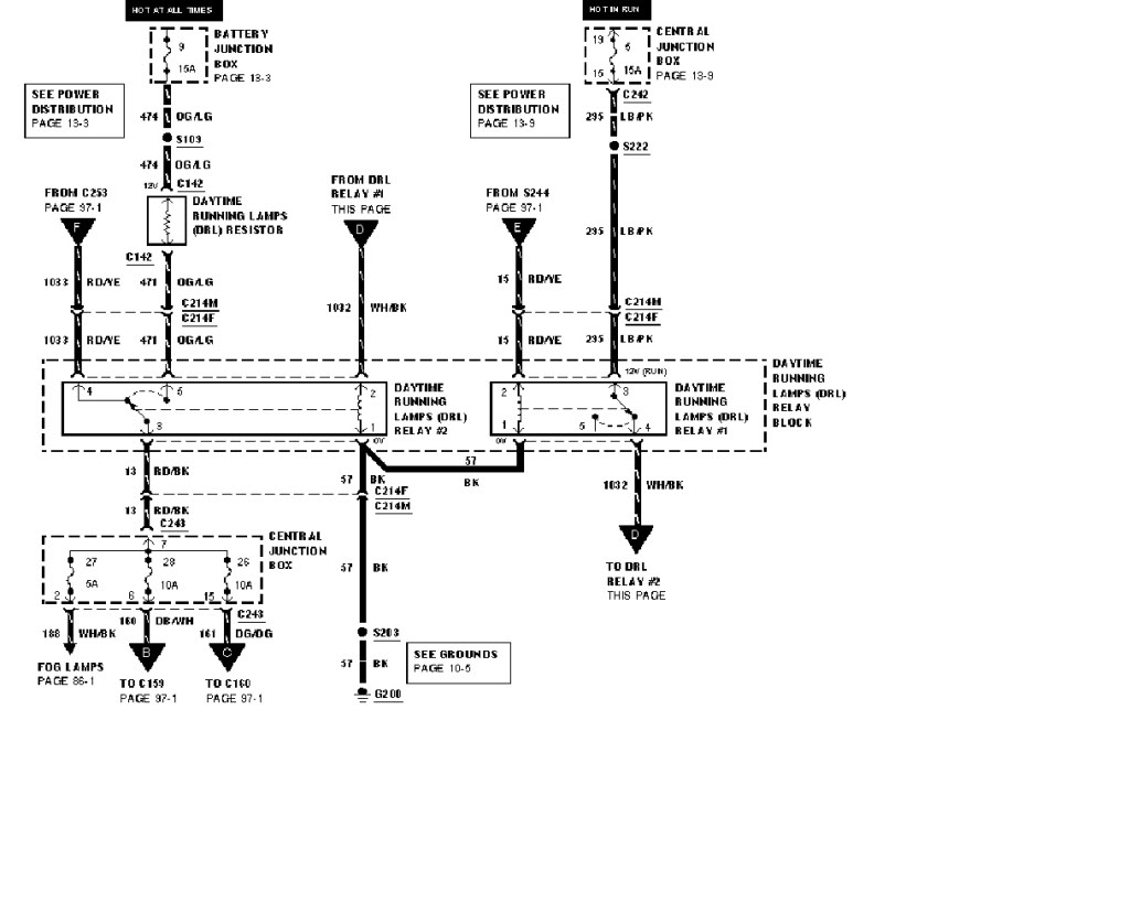 Headlight Wiring Diagram For 2005Mustanf from www.ford-trucks.com