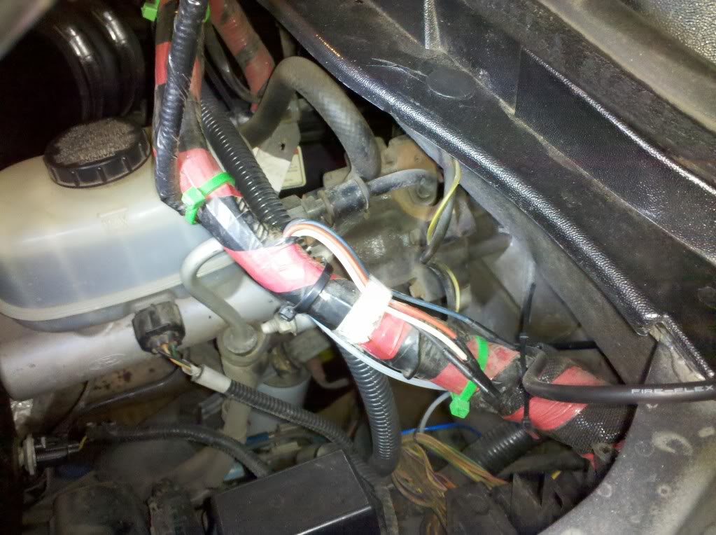owner accesed wires under hood - Ford Truck Enthusiasts Forums ignition wiring diagram for 2004 f250 