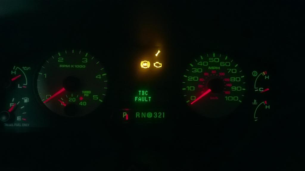 ford f350 instrument cluster problems