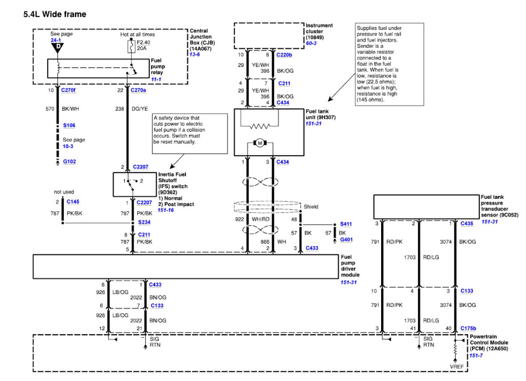 2006 expedition no power to fuel pump please help   ford truck enthusiasts forums 2006 Ford F-150 Wiring Diagram 