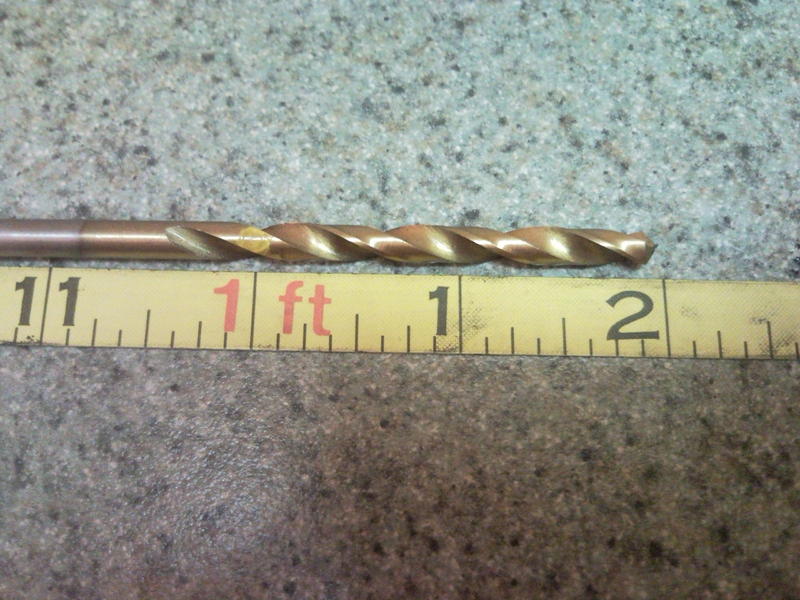 Name:  04 Marking on drill bit indicating insid diameter of exhaust manifold approx 2 inches.jpg
Views: 417
Size:  83.3 KB