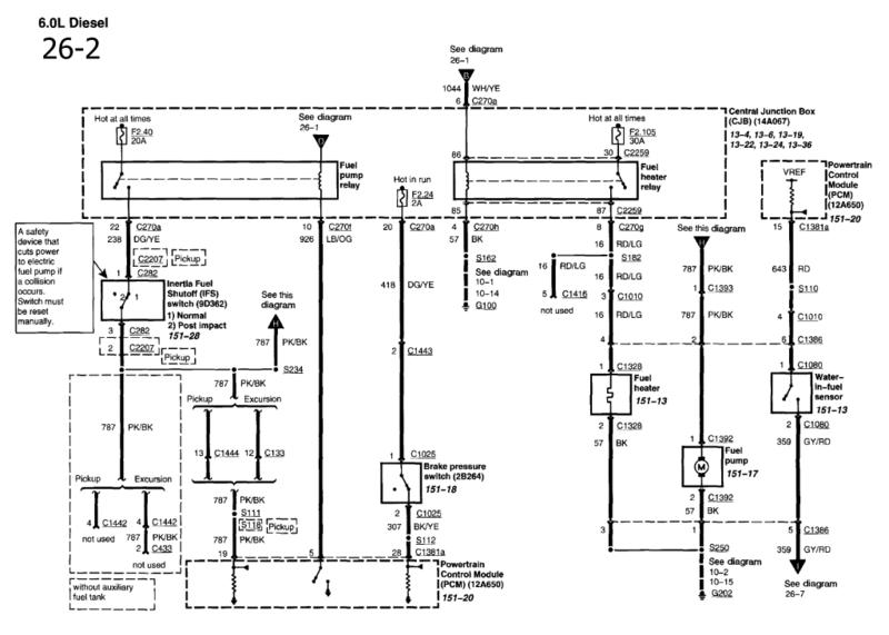 Wiring Diagram For Fuel Pump Circuit Ford Truck Enthusiasts Forums