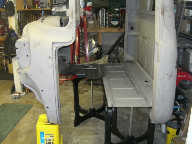 How To Brace Cab During Floor Pan Replacement Ford Truck