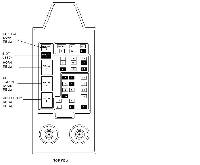 1999 Ford F250 Interior Fuse Box Diagram | Decoratingspecial.com