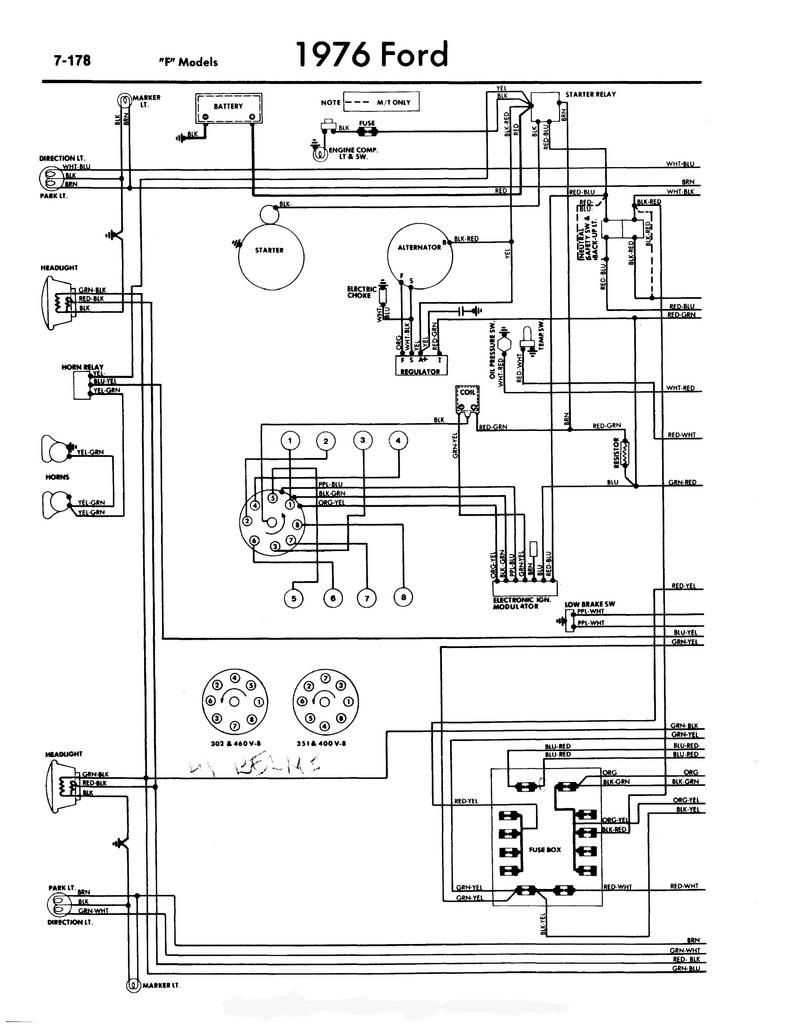 1975 Ford F 250 Ignition Wiring Diagram