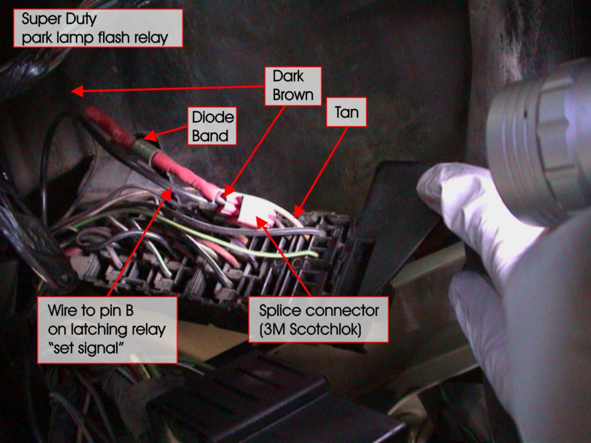 Where is Park Lamp Relay? - Ford Truck Enthusiasts Forums 1993 ranger radio wiring diagram 