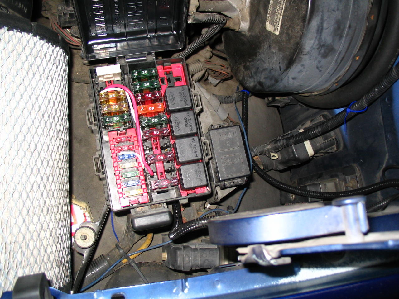 no start/buzzing relay issue, video included - Page 5 ... ford f 350 fuse box location 