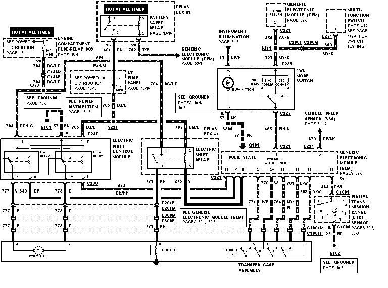 97 Ranger 4x4 Wiring Diagram