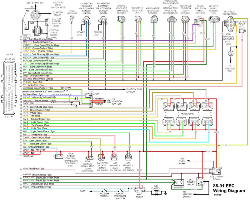 EEC Wiring diagram - Ford Truck Enthusiasts Forums