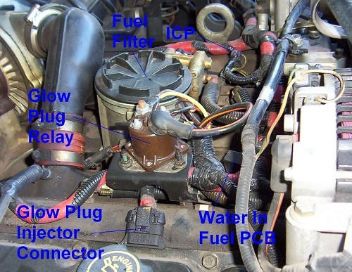 Need some quick help with GPR wiring!! - Ford Truck ... 97 powerstroke engine diagram 