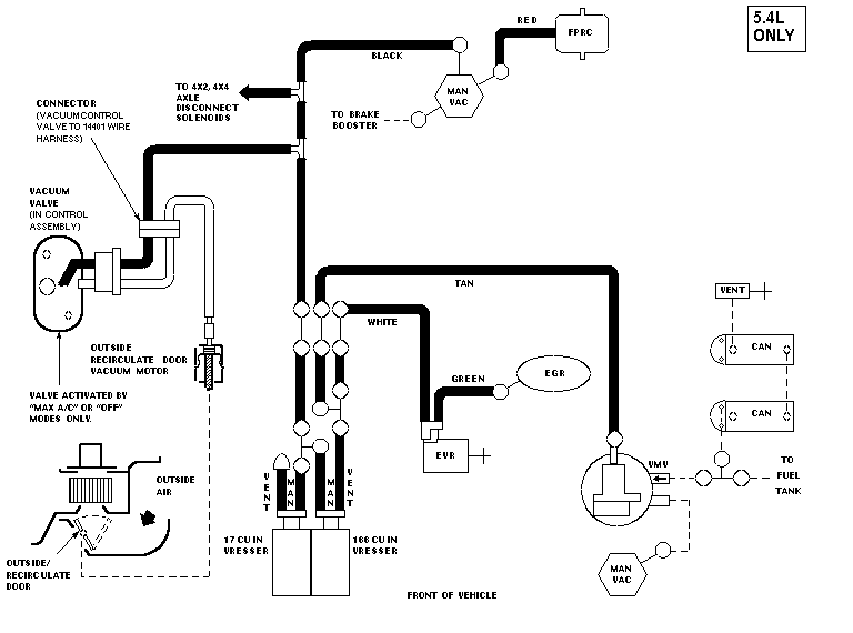 Vacuum hose diagram 2004 ford f150 #9