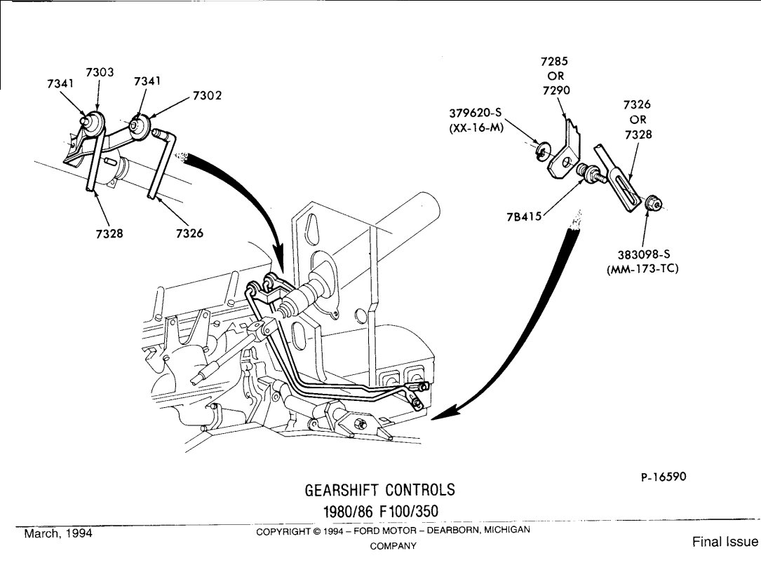 1973 Ford f100 c6 transmission manual #5