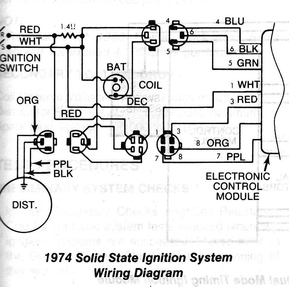 Ford ignition module wiring diagram #3