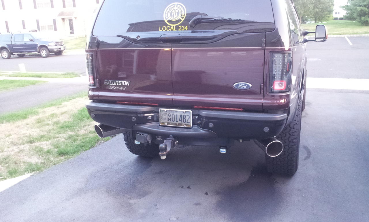 2000 ford excursion v10 exhaust