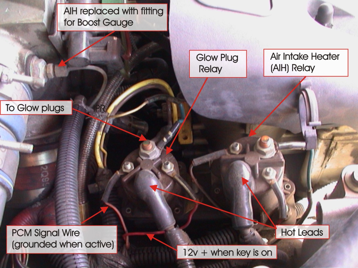 Manifold Air Intake Heater Relay - Ford Truck Enthusiasts Forums