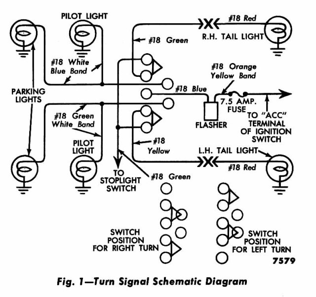 1953-56 Ford F100 Turn Signal Switch Wiring Diagram from www.ford-trucks.com