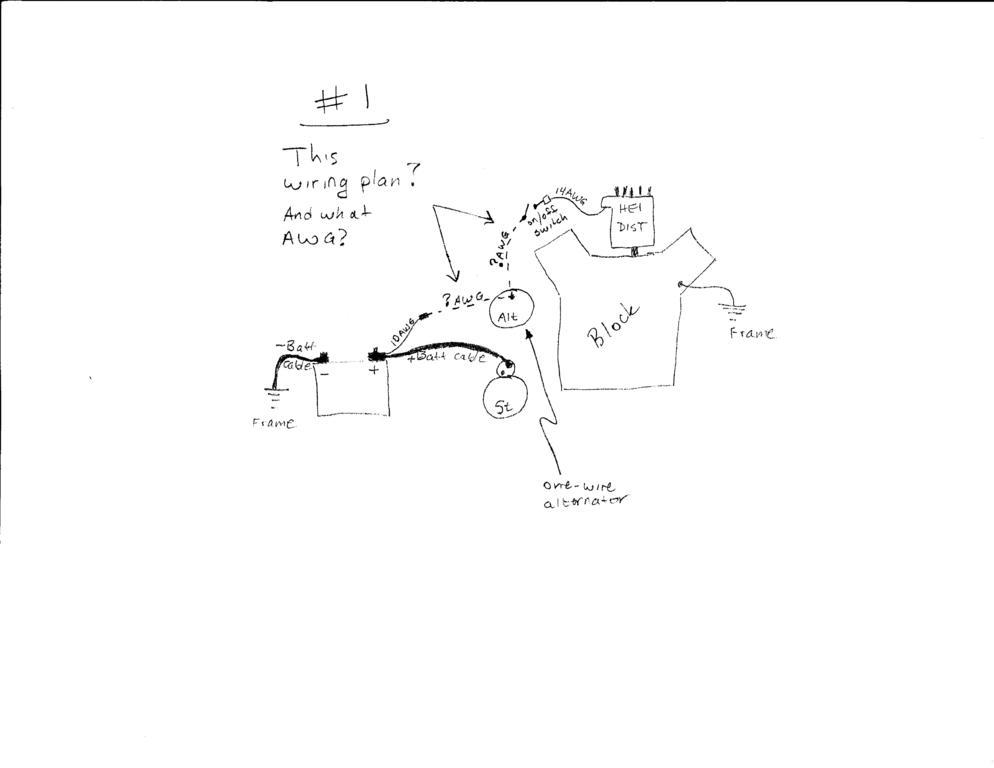 Wiring Diagram For One Wire Alternator from www.ford-trucks.com