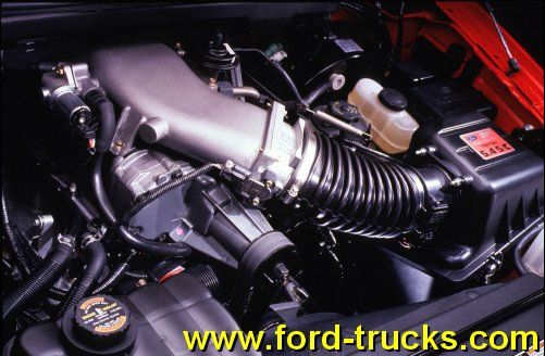 2000_Ford_SVT_F-150_Lightning_engine