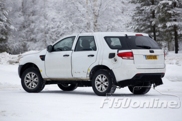 Spy Shots: Ranger Based SUV Spied in the Snow