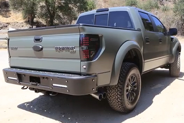 ICON Customizes a Raptor With Loads of Lights