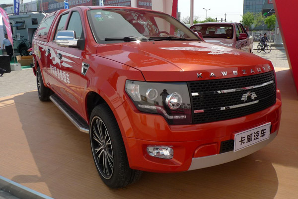 Chinese F-150 Knockoff At Least Does Diesel